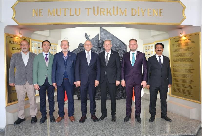 Yeniden Refah Partisi Konya Milletvekili Sayın Ali YÜKSEL ve İl Yönetimi, Sayın Müdürümüzü Ziyaret Etti