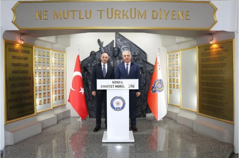 Emniyet Genel Müdür Yardımcımız Sayın Caner TAYFUR, İl Emniyet Müdürümüz Sayın Maksut YÜKSEK’i Ziyaret Etti