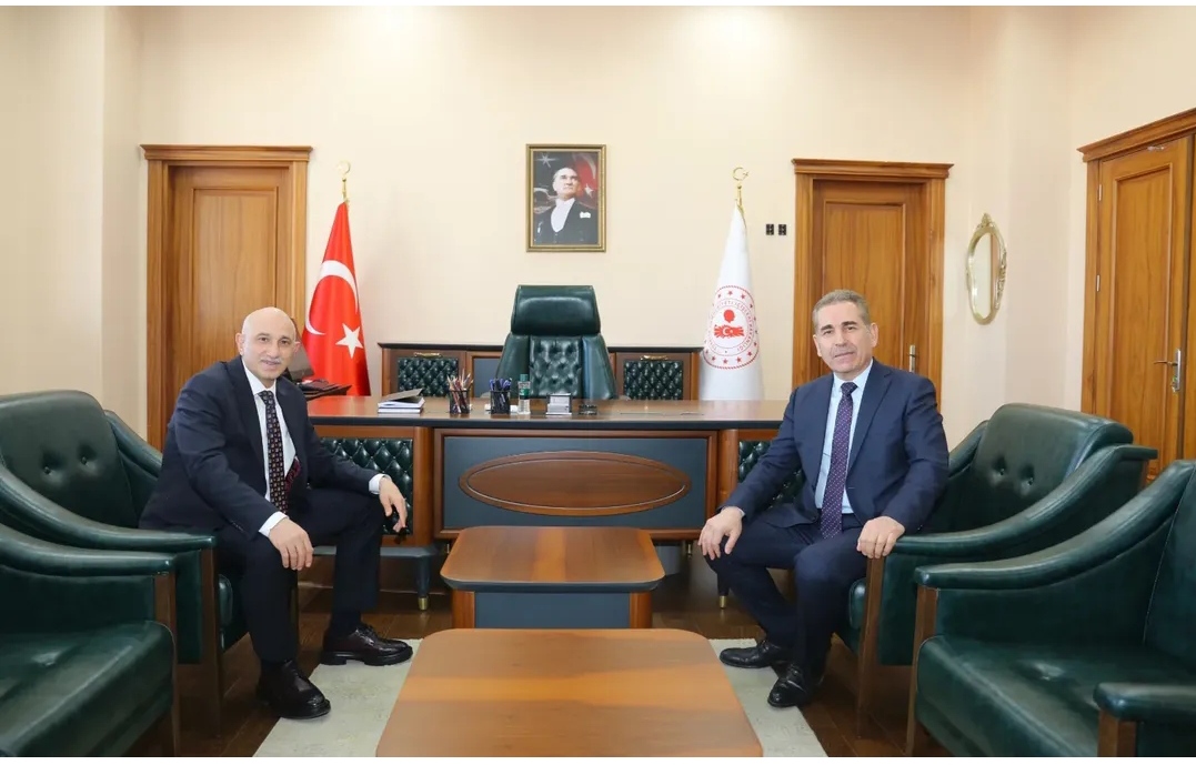 İl Emniyet Müdürümüz Sayın Maksut YÜKSEK, Meram Kaymakamı Sayın Bayram YILMAZ'a İade-i Ziyarette Bulundu